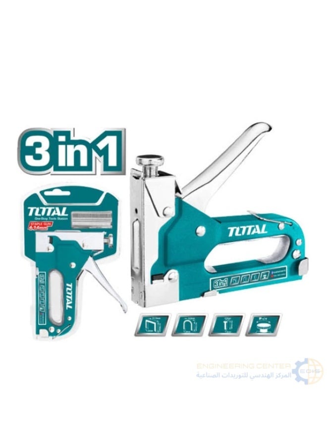 توتال دباسة يدوي 3×1 مسمار ودبوس 4-14 THT31143 توتال
