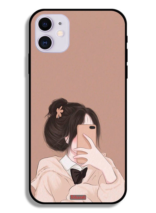Tolwak Apple iPhone 11 Protective Case Making Selfie - Image 2