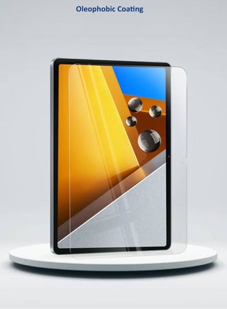 Wtech Premium Series منحنية الحواف غطاء كامل واقي شاشة زجاجي ل Xiaomi Poco Pad M1 2025 / Xiaomi Redmi Pad 2 Pro 2025 بوصة شفاف - view 5