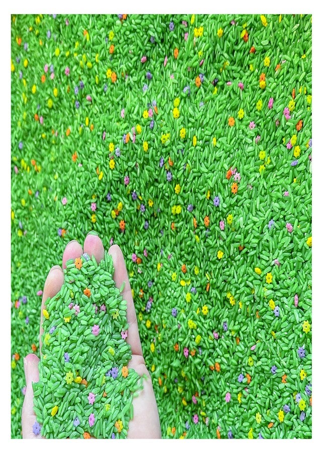 Sensory-N-Stuff Sensory Bin Filler for Sensory Table - Colored Rice for Sensory Play (Flower Rice) - Image 1
