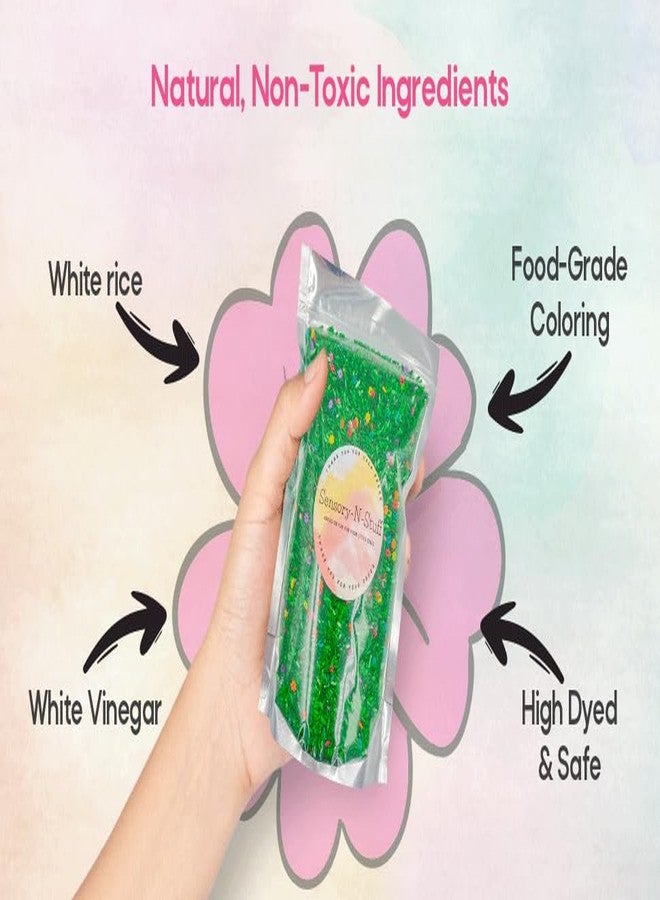 Sensory-N-Stuff Sensory Bin Filler for Sensory Table - Colored Rice for Sensory Play (Flower Rice) - Image 4