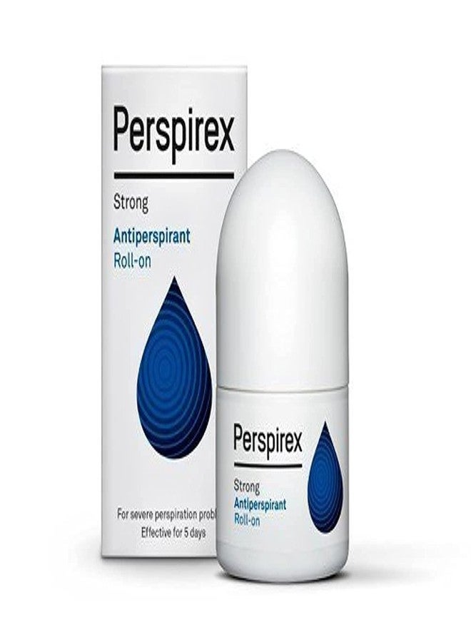 Perspirex Strong Antiperspirant Roll On 20ml by Perspirex - Image 1