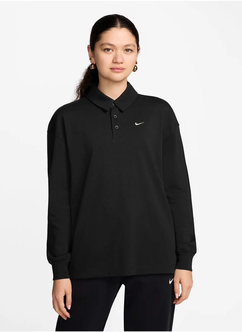 نايكي Nsw Essential Oversized Polo Shirt