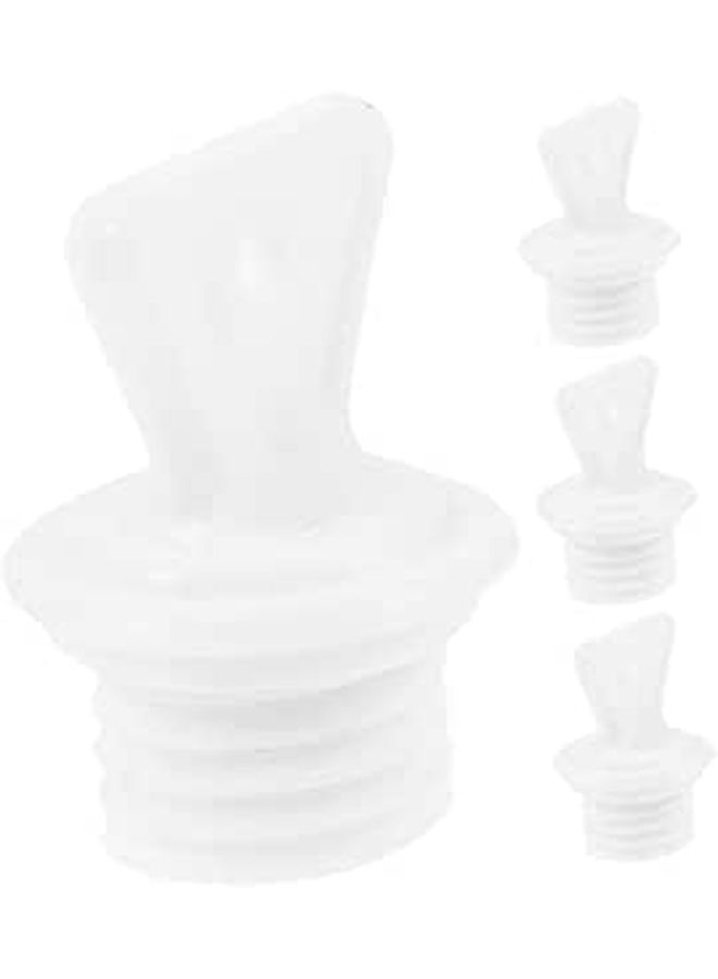 4pcs Hot Water Bottle Plug Sealing Caps Plastic 2.1cm Inner Diameter Replacement Stopper Set - Image 1