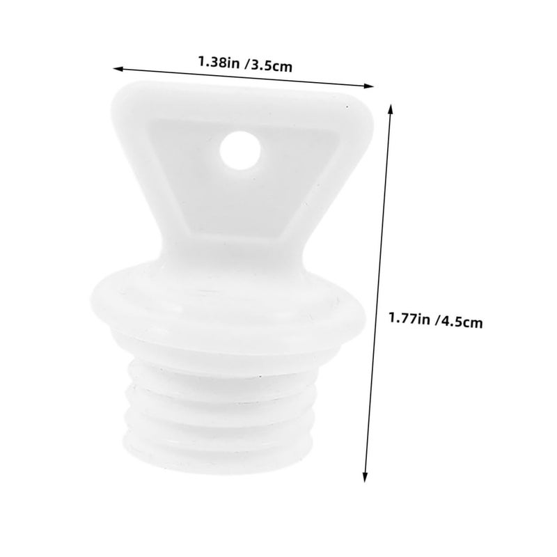 4pcs Hot Water Bottle Plug Sealing Caps Plastic 2.1cm Inner Diameter Replacement Stopper Set - Image 3