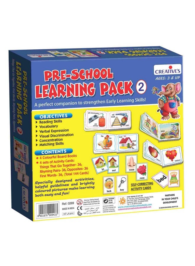 Creative's Pre-School Paper Board Learning Pack - 2 Flash Cards, Multicolor - Image 3