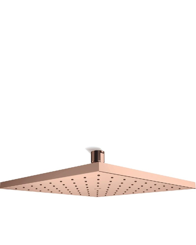 KOHLER RAINDUET SQUARE 254MM SHOWERHEAD IN ROSE GOLD
