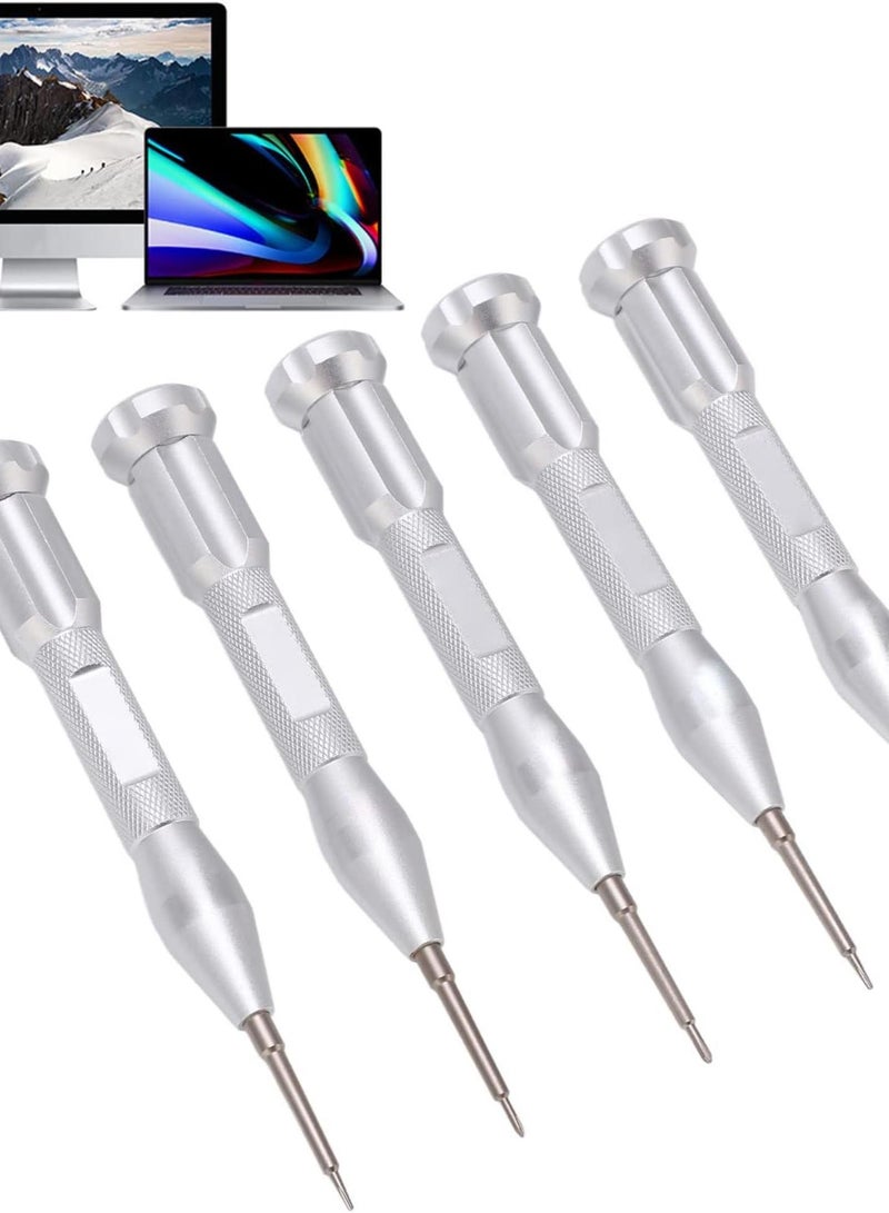 GGOOT OQRSQOGV for Hardware 5PCS Small Screwdriver Assortment Point Tip Metal Handle Screwdriver Set for Electronic Repair Metal Tools  - Image 5