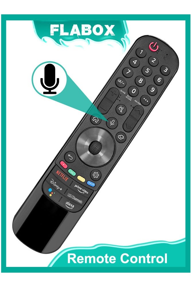 FLABOX Magic Remote Control for LG Smart TV – Compatible with AN-MR21GA, Supports Voice Command & Pointer Function - Image 1