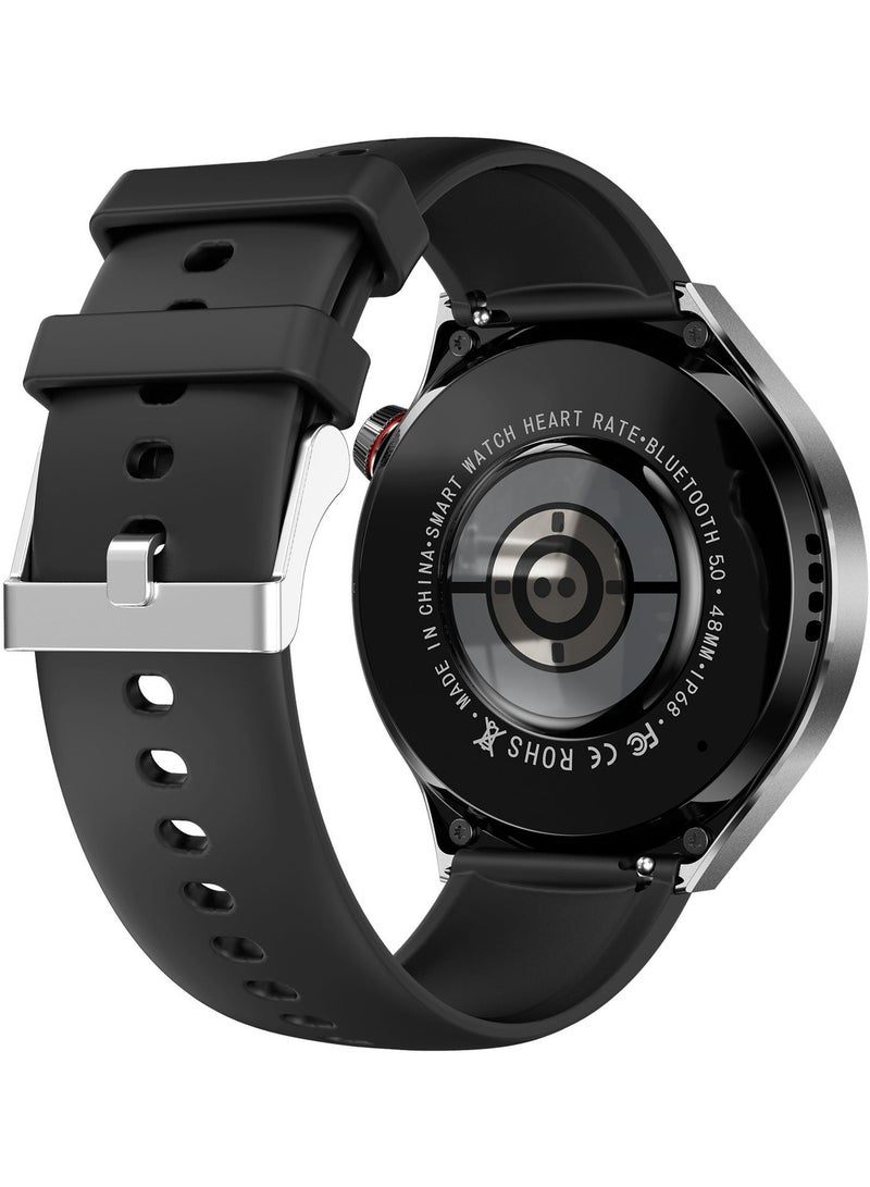 PRO GT4 PRO Smart Watch with Bluetooth Calling Function (Answer/Make Calls), featuring sports and health tracking capabilities, compatible with iPhone and Android systems (Black) - Image 5