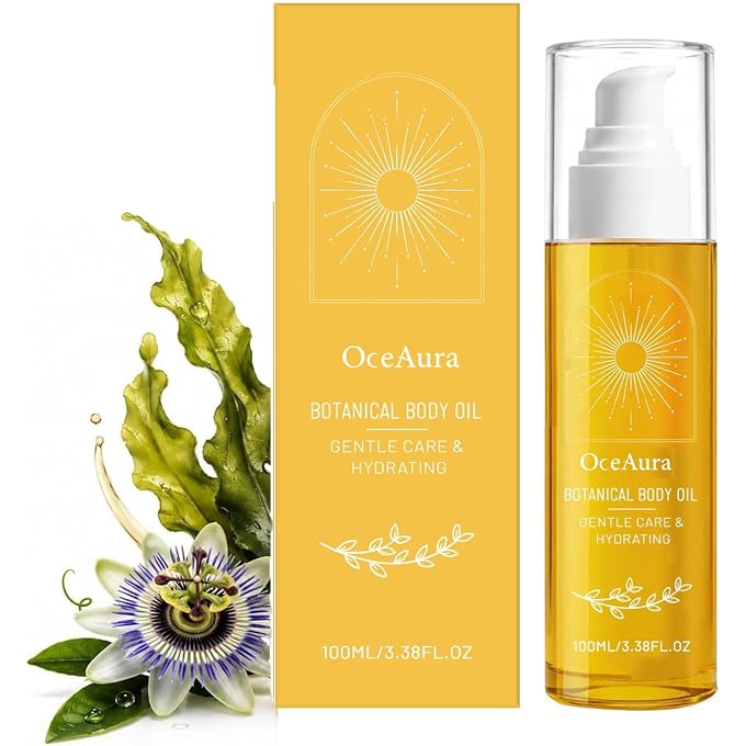 YOOJ Botanical Body Oil, with Wakame Algae, Brazil Nut & Passionflower Seed Oils, Firming Massage Oil for Smoother-Looking Skin & Cellulite Appearance, Lightweight Non-Greasy For Daily Care - Image 1