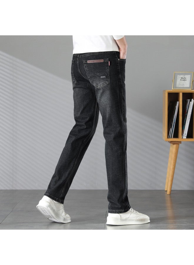 Tucano stylish & Versatile Vintage Washed Jeans For Men - Straight Leg Casual Denim Pants With Great Fit - Image 2