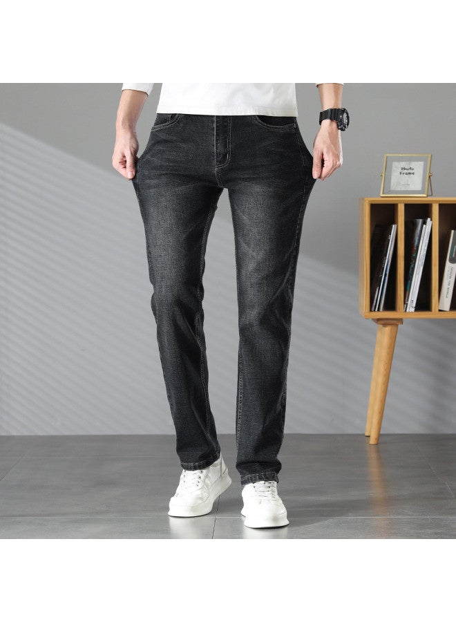 Tucano stylish & Versatile Vintage Washed Jeans For Men - Straight Leg Casual Denim Pants With Great Fit - Image 3
