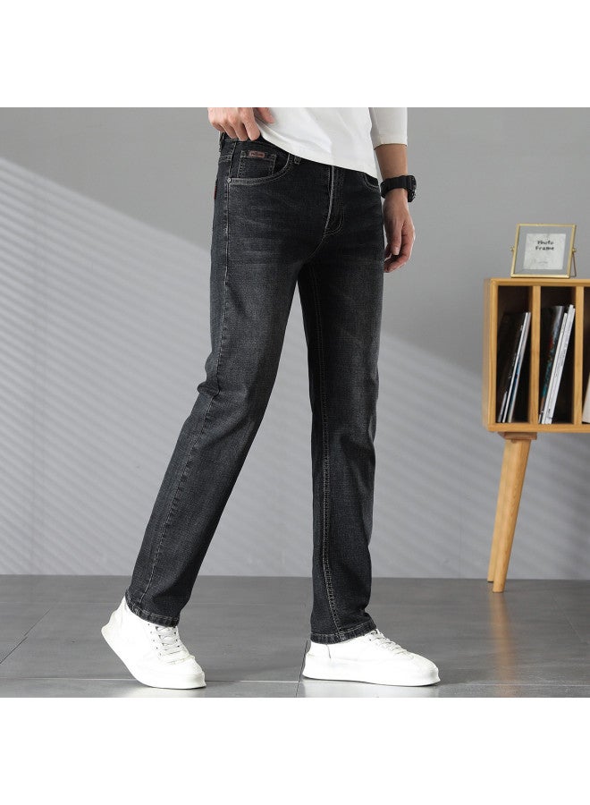 Tucano stylish & Versatile Vintage Washed Jeans For Men - Straight Leg Casual Denim Pants With Great Fit - Image 4