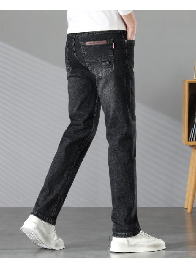 Tucano stylish & Versatile Vintage Washed Jeans For Men - Straight Leg Casual Denim Pants With Great Fit - Image 1