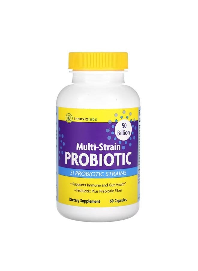 Multi Strain Probiotic 50 Billion 60 Capsules