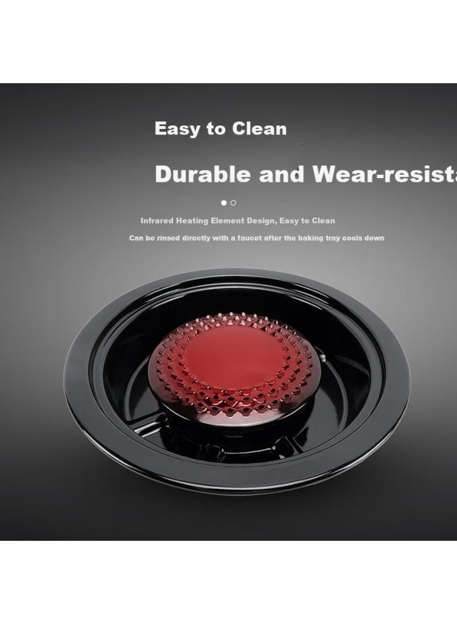 Iwatani Zk-10 Round Grilling Plate For Camping Equipment Outdoor Cooking Portable Stove Grilling Plate - Image 5