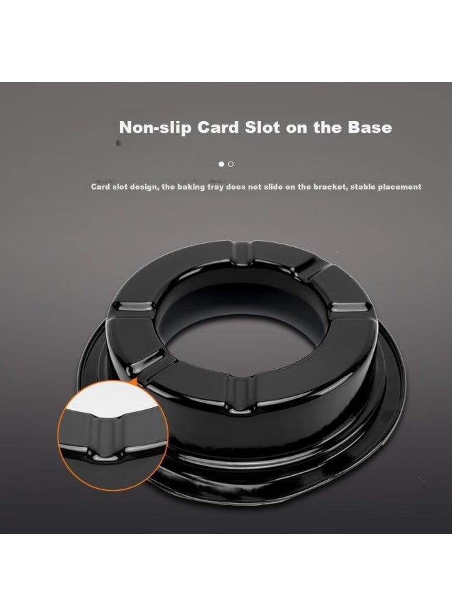 Iwatani Zk-10 Round Grilling Plate For Camping Equipment Outdoor Cooking Portable Stove Grilling Plate - Image 4