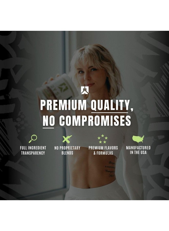 RYSE Up Supplements RYSE Loaded Greens Superfood Powder - Apple Juice - Daily Supplement with Greens Balance, BettaBerries & Sukre Fiber - Supports Digestion, Immunity & Energy - No Artificial Sweeteners - 30 Servings - Image 4