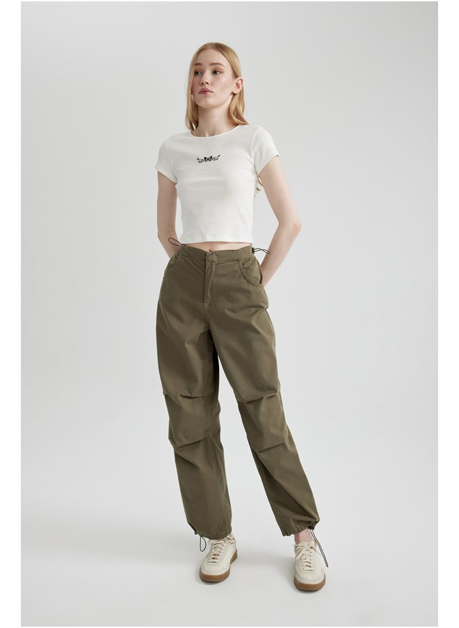 DeFacto Woman Parachute Woven Trousers  - Image 2
