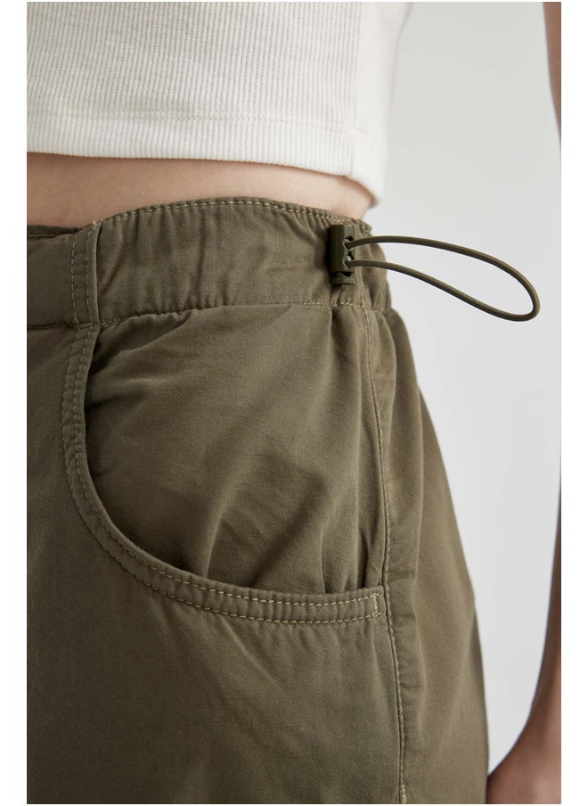 DeFacto Woman Parachute Woven Trousers  - Image 5