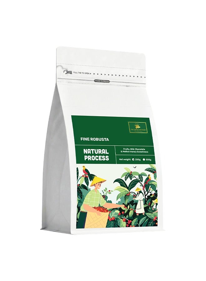 The Caphe Vietnam Fine Robusta Coffee – Anaerobic Natural Process (Single Origin, Whole Beans) 250g | Medium Roast, Fruity & Complex, Freshly Roasted in Dubai - Image 1