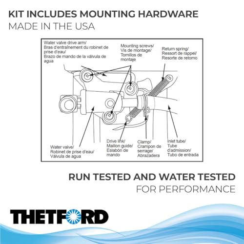 Thetford 34100 Style Lite & Style Plus Water Valve Kit - Image 3