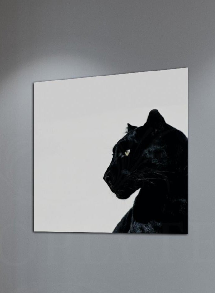 Droplyte Black Tiger Decorative Wall Art Wall Decor Card Board Home Decor for Living Room, Drawing Room, Office Room and Bedroom 30CM x 30CM - Image 2