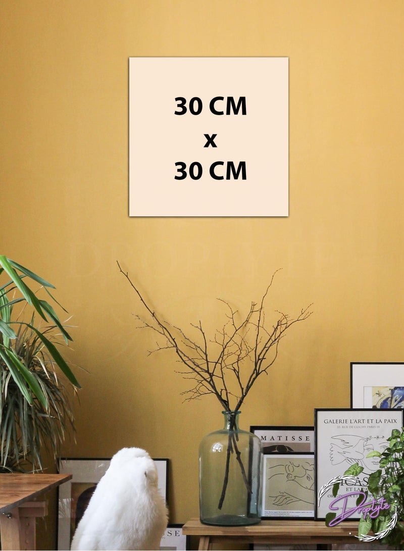 Droplyte Black Tiger Decorative Wall Art Wall Decor Card Board Home Decor for Living Room, Drawing Room, Office Room and Bedroom 30CM x 30CM - Image 3