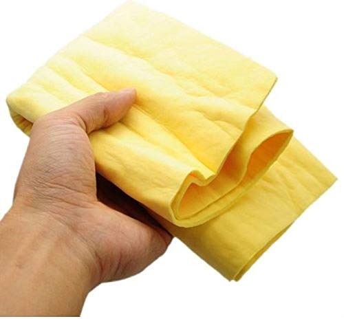 Auto Hub Car Cleaning Leatherette Chamois Cloth - Small, Material: Chamois Leather, 1 Unit, Color: Mix - Image 3