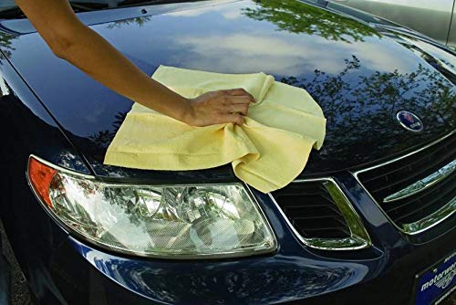 Auto Hub Car Cleaning Leatherette Chamois Cloth - Small, Material: Chamois Leather, 1 Unit, Color: Mix - Image 2