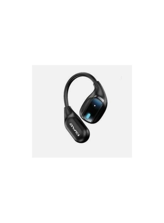Awei Earphone - TZ10 - Sports IPX4 Waterproof Over-Ear Suitable for TVs, Cell Phones and Cell Phones - Black - Image 4