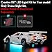 LocoLee LED Light Kit Compatible with Lego Lamborghini Countach 5000 Quattrovalvole No Models Only Light Creative Lighting Set Accessories Compatible with Lego 10337 Set Standard Version - Image 4