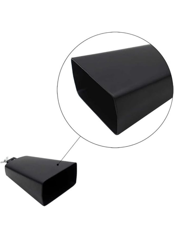 Megarya Megarya 3 Inch Cowbell Instrument Metal Percussion Cowbell with Stick for Music Lovers Beginners  - Image 4