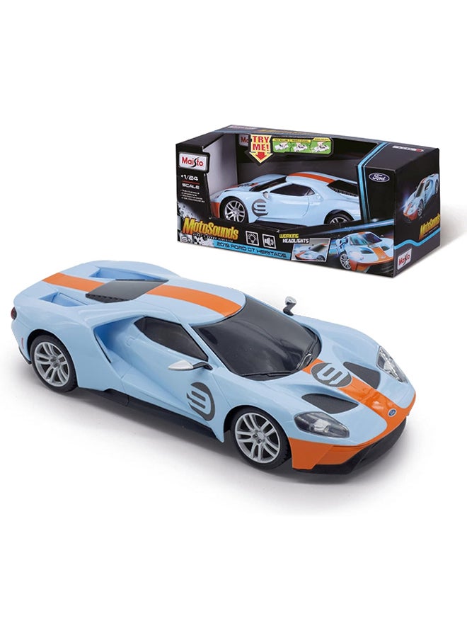 Maisto 1:24 Motosounds - 2019 Ford Gt - Heritage Edition  - Image 3