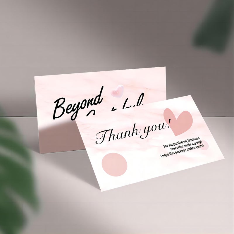 WEIZHEN 240-Count Thank You for Your Order Cards - Thank You For Supporting My Business Cards, 6 Styles - 2" x 3.5" Small Customer Appreciation Cards for Shops, Online Retailers, Business Owners - Image 3