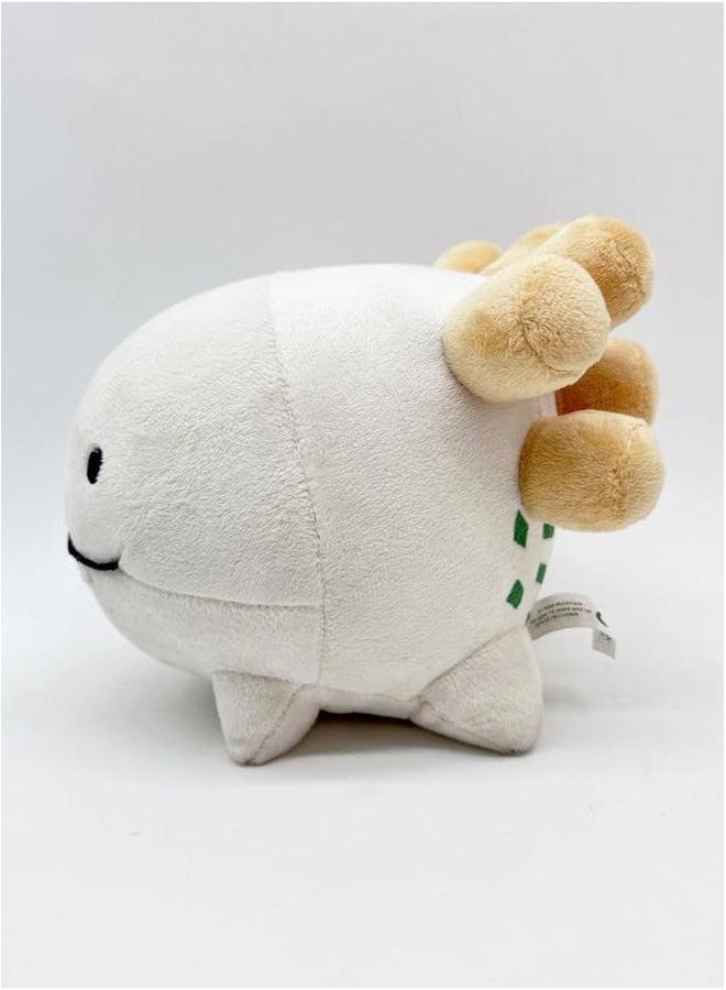 Cut Sharko Plush, Soft Stuffed Animal Shark Jellyfish Plushie Doll Toys Pillow Birthday Gift for Kids Children, Off White