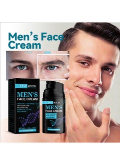 East Moon Men'S Face Cream, Men's Moisturizer Anti-Aging Face Cream for Men, Naturally Collagen & Hyaluronic Acid - Day & Night Anti Wrinkle Control Oil Face Cream Lotion for Mens Skin Care 50ml  - Image 1