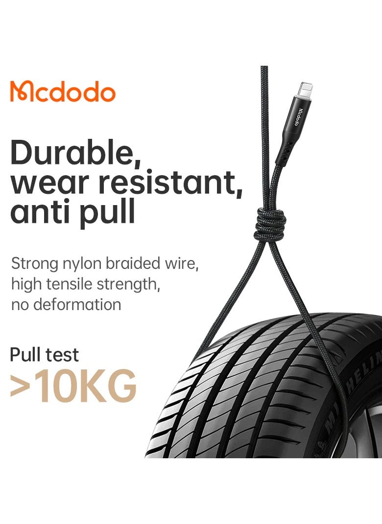 Mcdodo - Cable Nest Series Auto Power Off Lightning 1.2m - Image 1