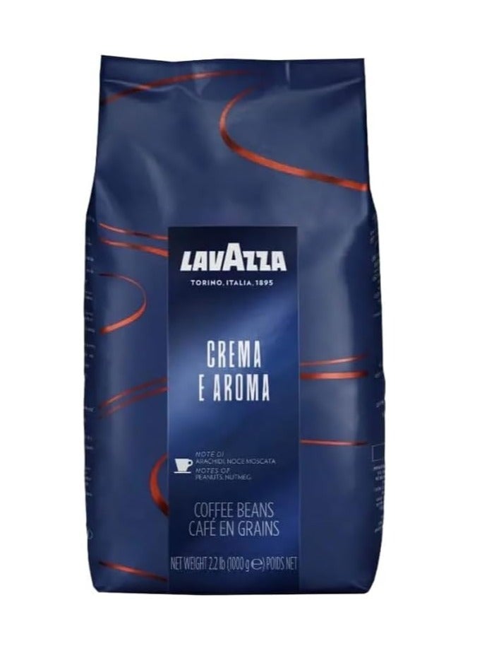 Lavazza Espresso coffee beans, Crema E Aroma, 1 kg pack of whole coffee beans, from Lavazza. - Image 2