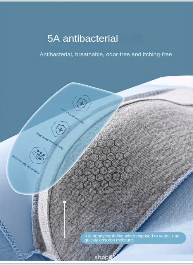 MIIOW - 3pcs Natal Year Red Men Underwear Cotton Boxer Shorts AAA Graphene Antibacterial Men's Panties Plus Size Male Underpants - Image 1