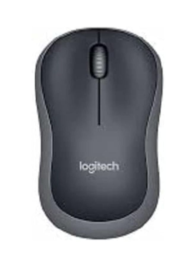 Logitech M185 Wireless Mouse, 2.4GHz with USB Mini Receiver, 12-Month Battery Life, 1000 DPI Optical Tracking, Ambidextrous, Compatible with PC, Mac, Laptop - Grey Grey - Image 1