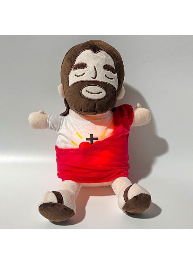 general Breathing doll plush doll baby toy baby comfort accompany sleep music