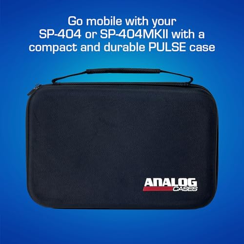 ANALOG CASES Roland SP-404 MKII/SP-404 Case - Custom-Fitted Compact PULSE Hard Case for Travel - Image 2
