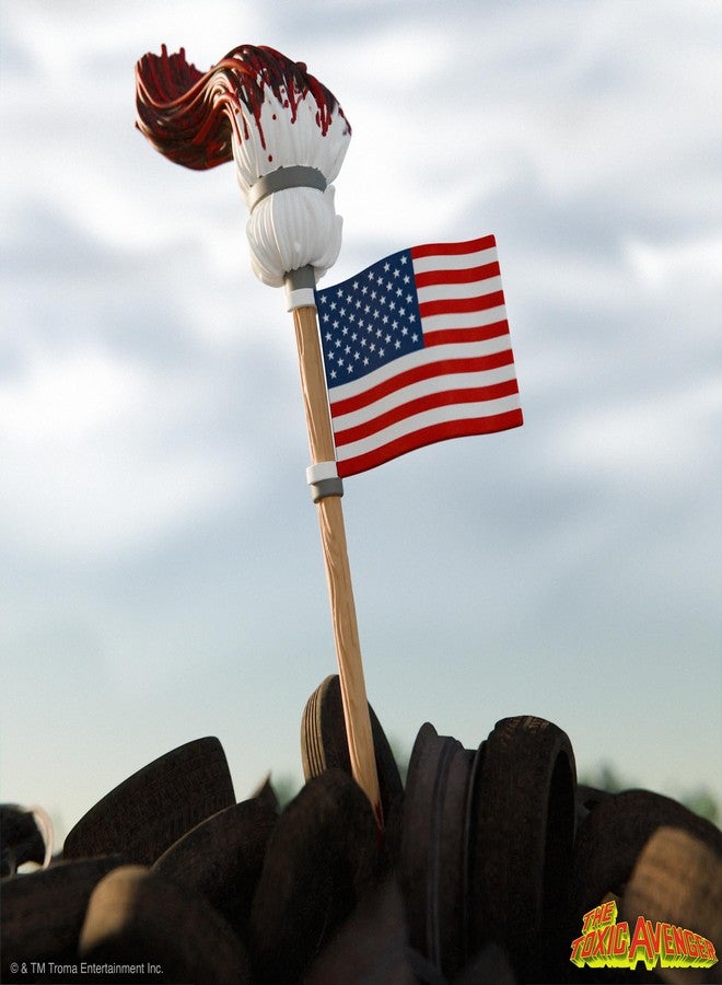 Super7 ULTIMATES! Toxic Avenger (Movie Version) - 7" Toxic Avenger Action Figure with Accessories Classic Cartoon Collectibles and Retro Toys - Image 5