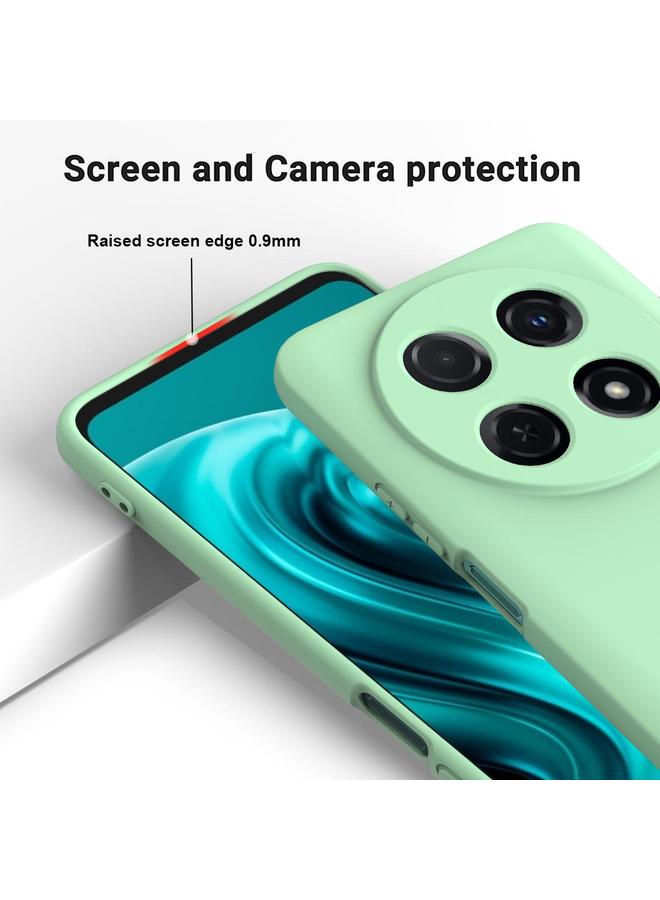Zaboon Case For Huawei nova 13i Solid Color Liquid Silicone Dropproof Full Coverage Protective Case - Image 4