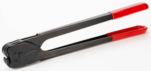 IDL Packaging C-3126 Double Notched Front Action Sealer/Crimper for 3/4" Steel Strapping – Durable Tool with Long Handle – Good for Horizontal and Vertical Operation – Heat-Treated Wearing Steel Parts - Image 1