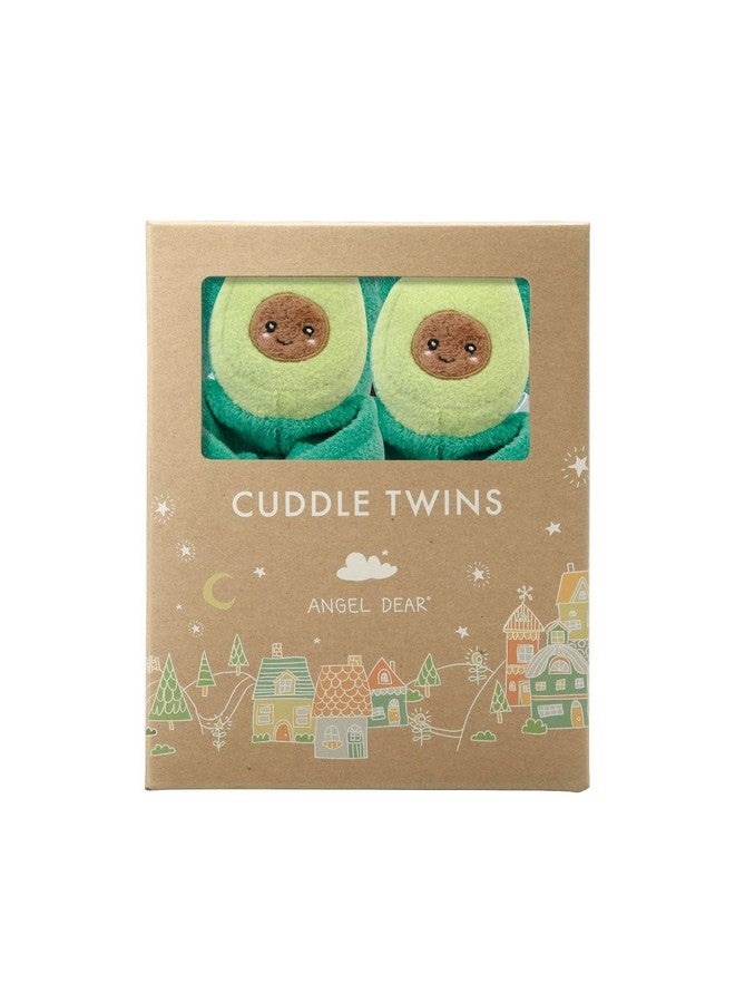 Angel Dear - Avocado, Cuddle Twins Blankie Set - Image 1
