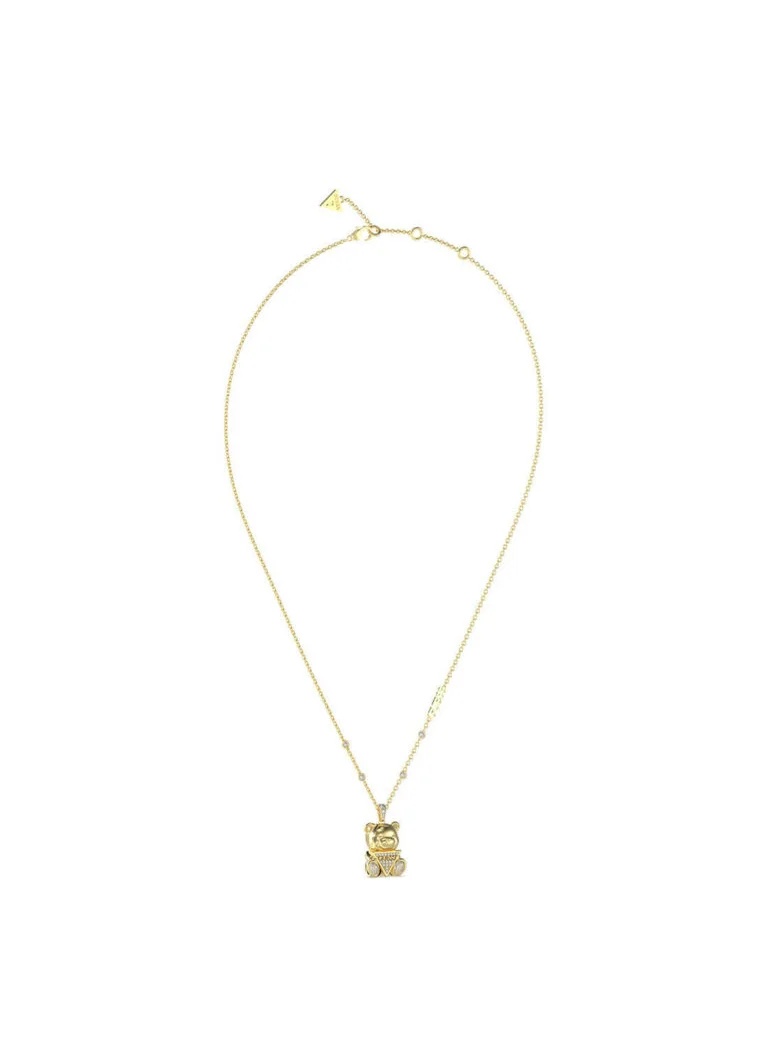 GUESS Pendent Drop Detail Long Necklace
