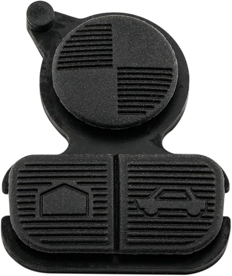 BMW 3 5 7 Series E38 E39 E36 Z3 Z4 Z8 X3 X5 3 Button Remote Key Fob Black - Image 1